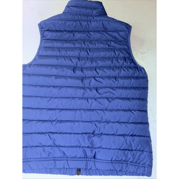 Hollister Blue Full Zip Poly Down Insulated Puffer Vest Mens M Full Zip NWT - Picture 5 of 7